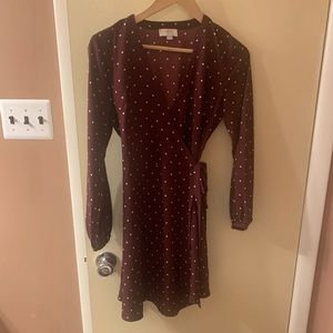 Loft outlet wrap dress